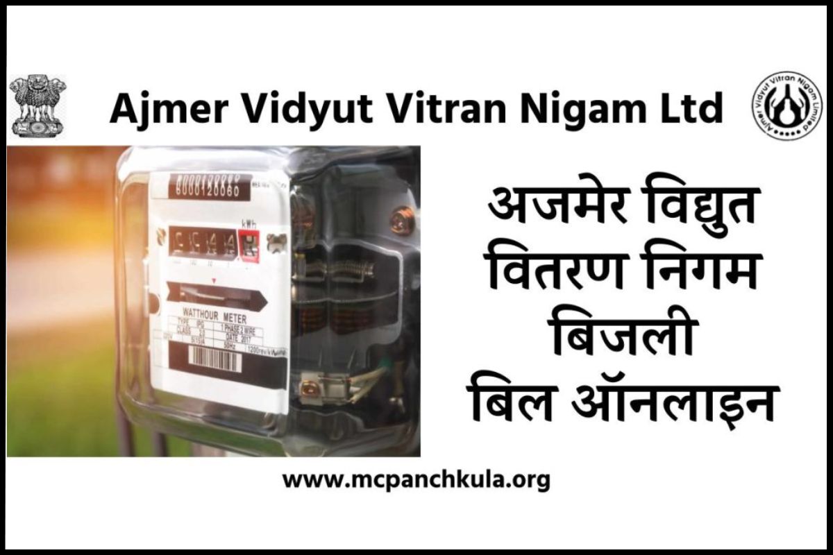 (AVVNL Bill) Ajmer Vidyut Vitran Nigam Ltd Bill Status Check, Bill Payment