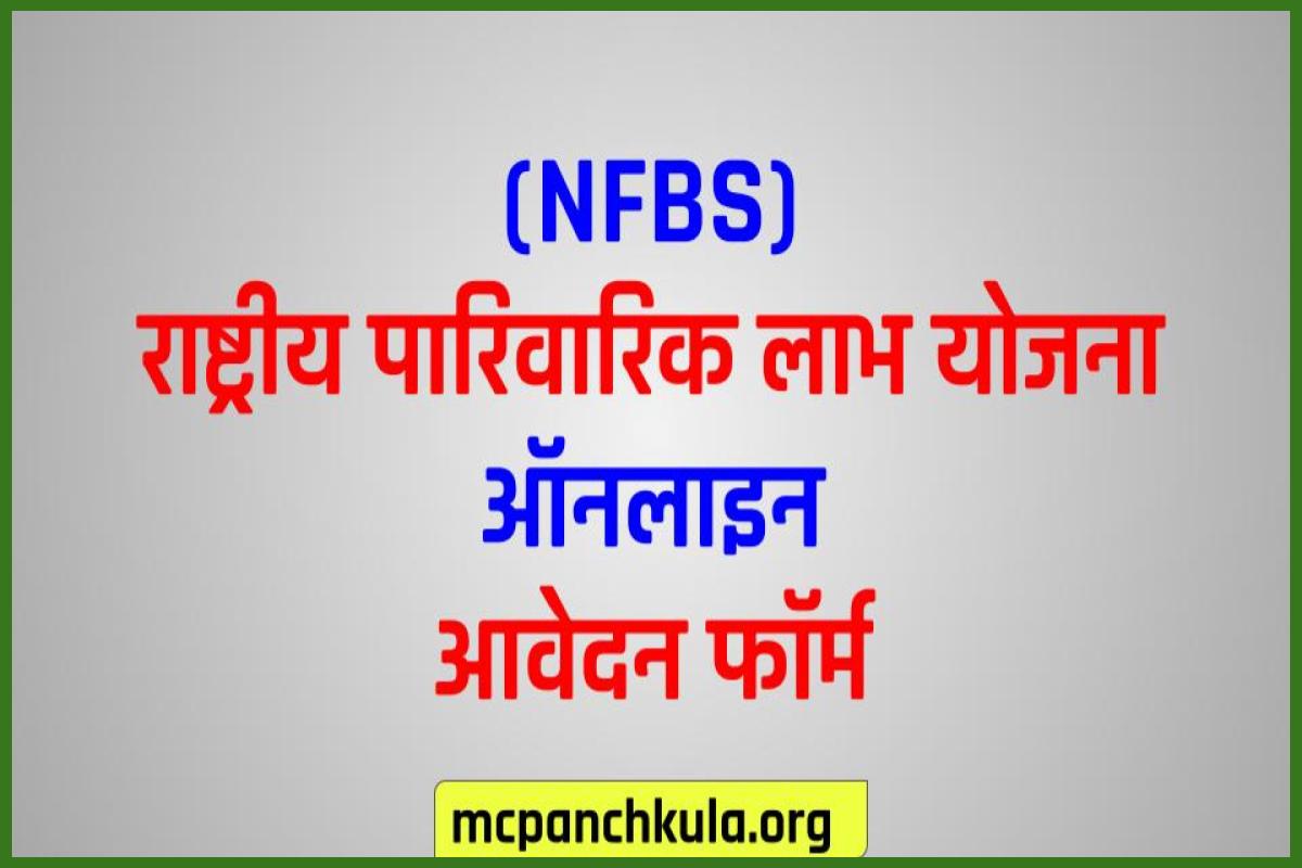 राष्ट्रीय पारिवारिक लाभ योजना 2023 | National Parivarik Labh Yojana (NFBS)