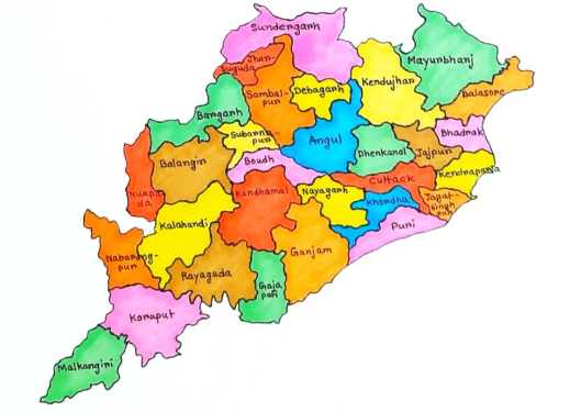 ओडिशा के जिलों की सूची 