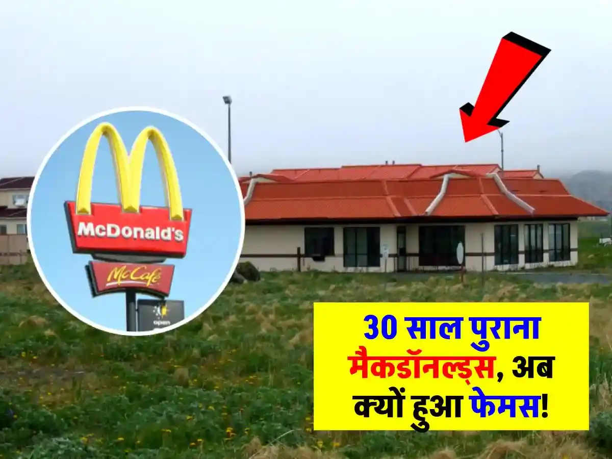 30 Years Old McDonald's Menu